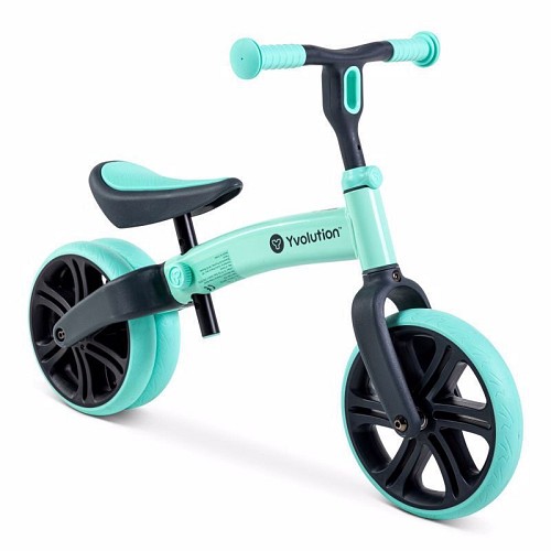 Yvolution Velo Junior New Ποδήλατο Ισορροπίας Πράσινο (53.YT16G2)