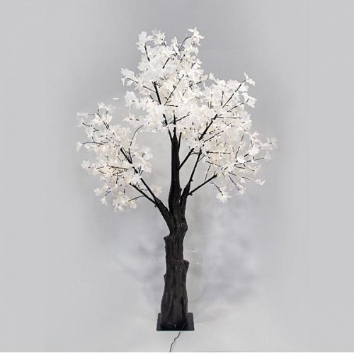 EUROLAMP ΔΕΝΤΡΟ ΠΛΑΤΑΝΟΣ, 576 ΘΕΡΜΑ ΛΕΥΚΑ LED, 200cm, IP44 600-30527